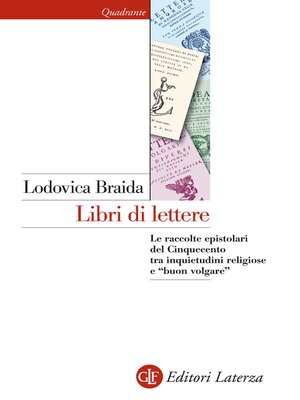 cover image of Libri di lettere